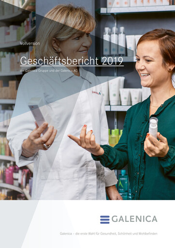 Thumbnail Galenica Annual Report 2019