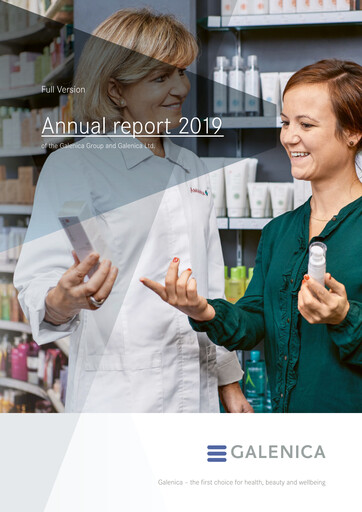 Thumbnail Galenica Annual Report 2019