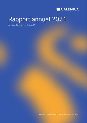 Thumbnail Galenica Annual Report 2021