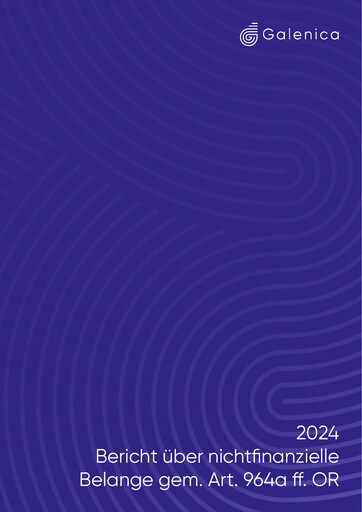 Thumbnail Galenica ESG Report 2024