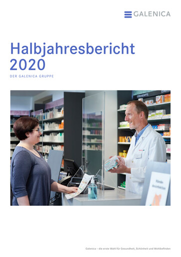 Thumbnail Galenica Half-year Report 2020-h1