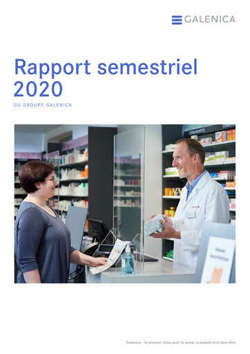 Thumbnail Galenica Half-year Report 2020-h1
