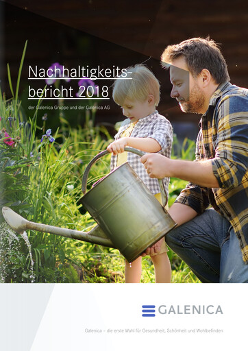 Vorschaubild Galenica Nachhaltigkeitsbericht 2018