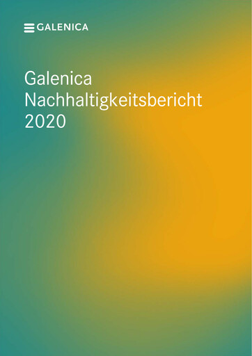 Vorschaubild Galenica Nachhaltigkeitsbericht 2020