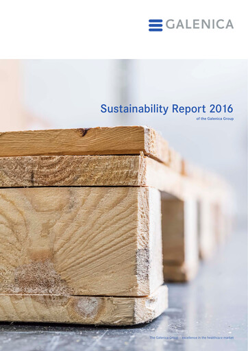 Thumbnail Galenica Sustainability Report 2016