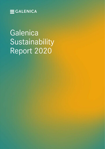 Thumbnail Galenica Sustainability Report 2020