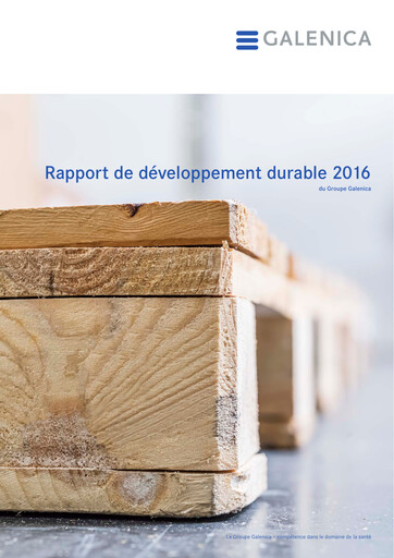 Vorschaubild Galenica Nachhaltigkeitsbericht 2016
