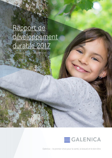 Vorschaubild Galenica Nachhaltigkeitsbericht 2017