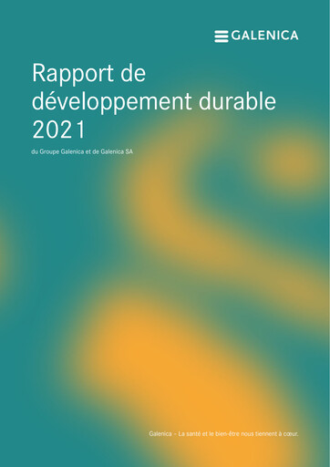 Vorschaubild Galenica Nachhaltigkeitsbericht 2021