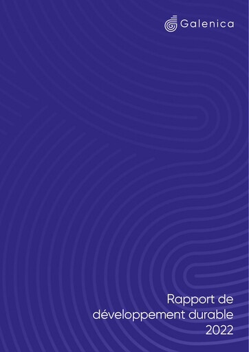 Vorschaubild Galenica Nachhaltigkeitsbericht 2022