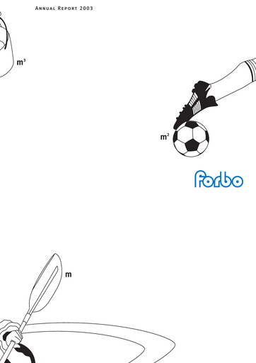 Thumbnail Forbo Holding Annual Report 2003