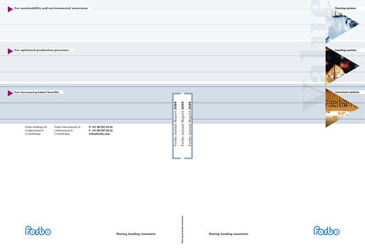Thumbnail Forbo Holding Annual Report 2009