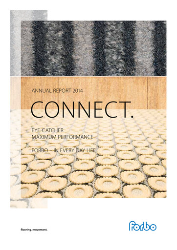 Thumbnail Forbo Holding Annual Report 2014