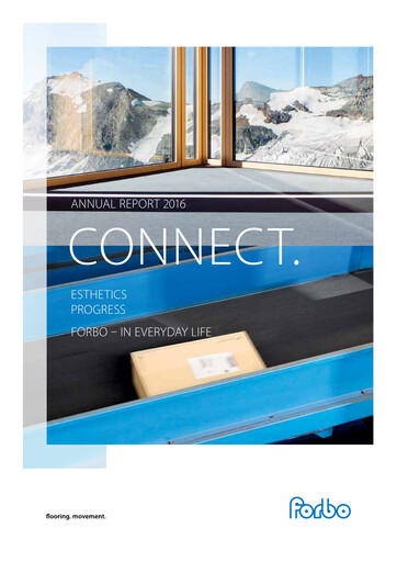 Thumbnail Forbo Holding Annual Report 2016