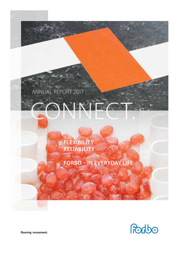 Thumbnail Forbo Holding Annual Report 2017