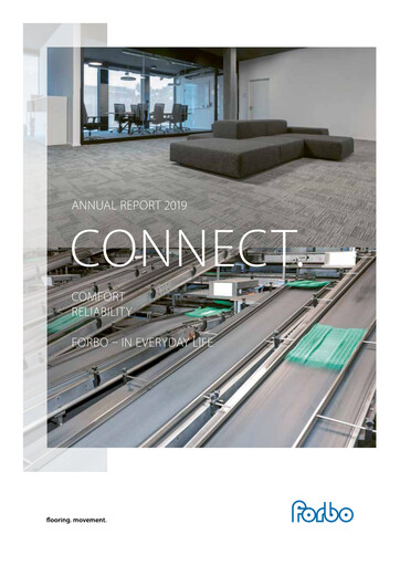 Thumbnail Forbo Holding Annual Report 2019