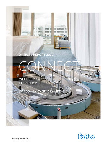 Thumbnail Forbo Holding Annual Report 2022