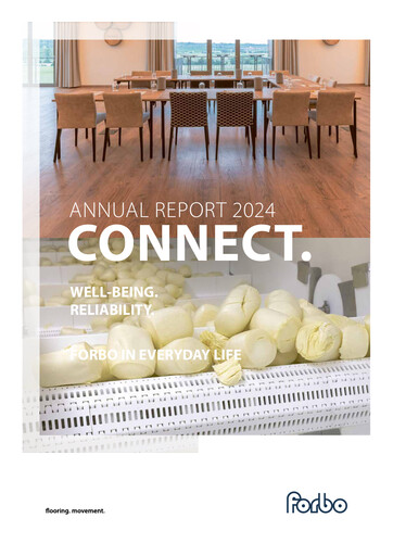 Thumbnail Forbo Holding Annual Report 2024
