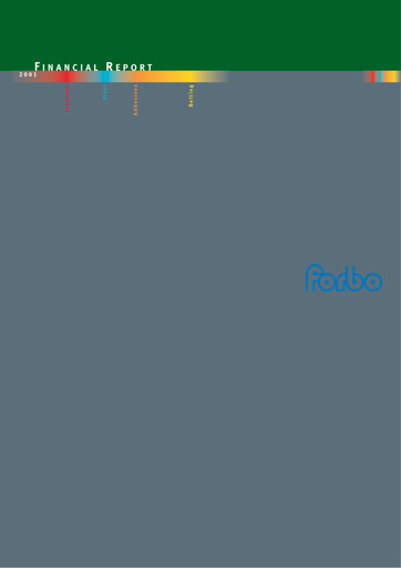 Thumbnail Forbo Holding Financial Statement 2001
