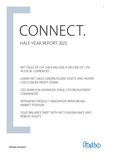 Miniature Forbo Holding Rapport semestriel 2025