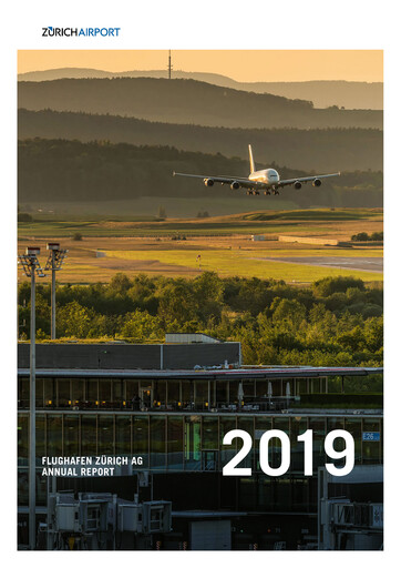 Thumbnail Zurich Airport Annual Report 2019