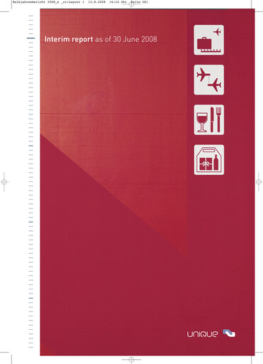 Thumbnail Zurich Airport Half-year Report 2008-h1