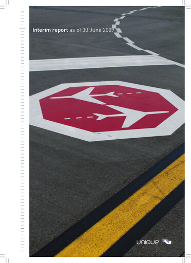 Thumbnail Zurich Airport Half-year Report 2009-h1