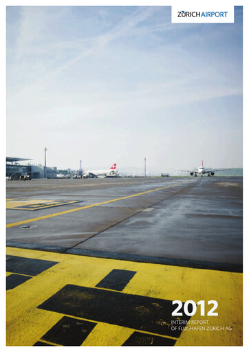 Thumbnail Zurich Airport Half-year Report 2012-h1
