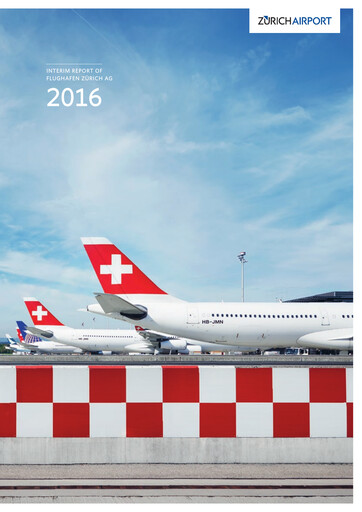 Thumbnail Zurich Airport Half-year Report 2016-h1