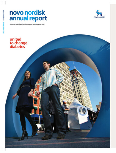 Thumbnail Novo Nordisk Annual Report 2007