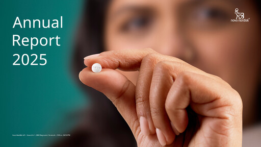 Thumbnail Novo Nordisk Annual Report 2025