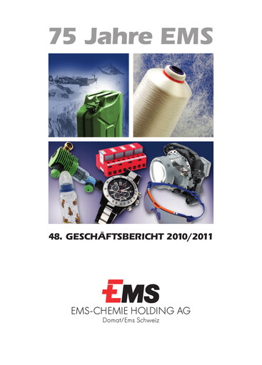 Thumbnail Ems-Chemie Annual Report 2010-2011