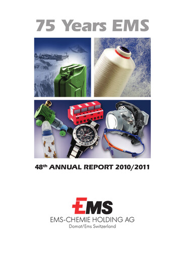 Thumbnail Ems-Chemie Annual Report 2010-2011
