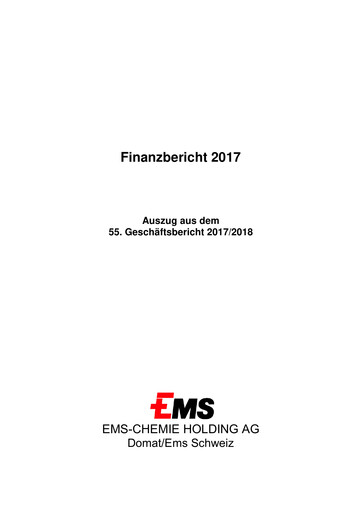 Thumbnail Ems-Chemie Financial Report 2017