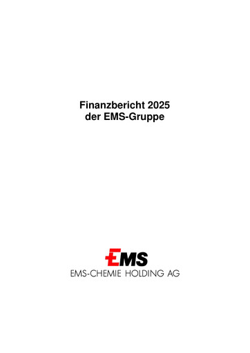 Thumbnail Ems-Chemie Financial Report 2025