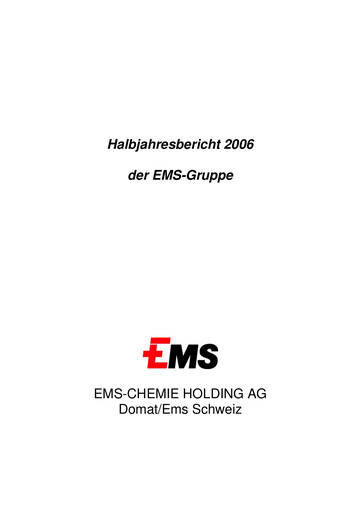 Thumbnail Ems-Chemie Half-year Report 2006-h1
