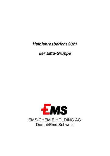 Thumbnail Ems-Chemie Half-year Report 2021-h1