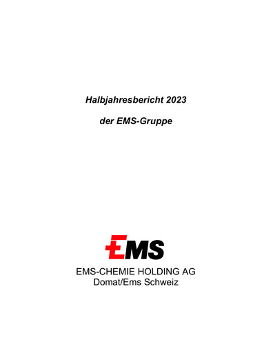 Thumbnail Ems-Chemie Half-year Report 2023-h1
