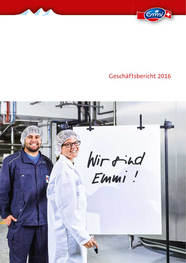 Thumbnail Emmi AG Annual Report 2016