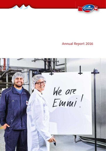 Thumbnail Emmi AG Annual Report 2016