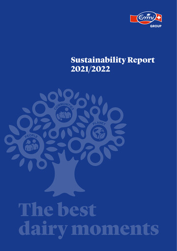 Thumbnail Emmi AG Sustainability Report 2021-2022