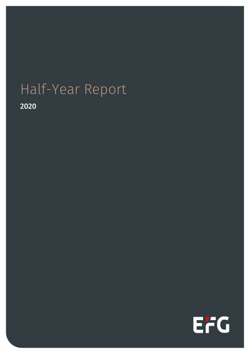 Thumbnail EFG International Half-year Report 2020-h1