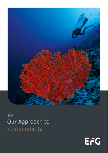 Thumbnail EFG International Sustainability Report 2021