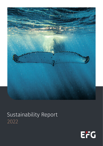 Thumbnail EFG International Sustainability Report 2022