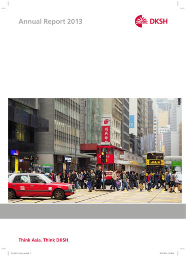 Thumbnail DKSH Holding Annual Report 2013