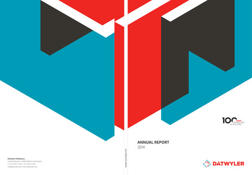 Thumbnail Dätwyler Annual Report 2014