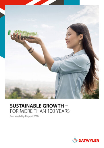 Thumbnail Dätwyler Sustainability Report 2020