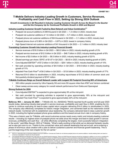 Thumbnail T-Mobile US Quarterly Report 2023-q4