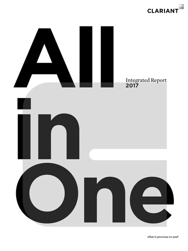 Thumbnail Clariant Annual Report 2017