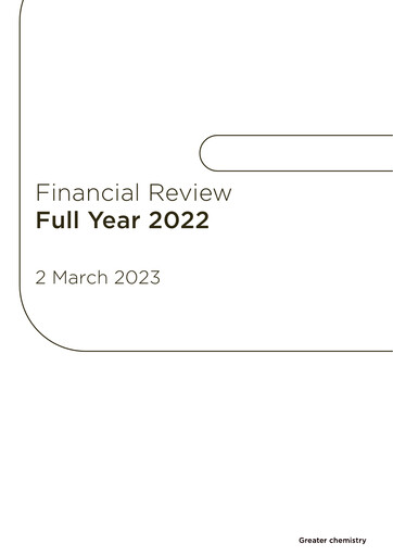 Vorschaubild Clariant Finanzmitteilung 2022